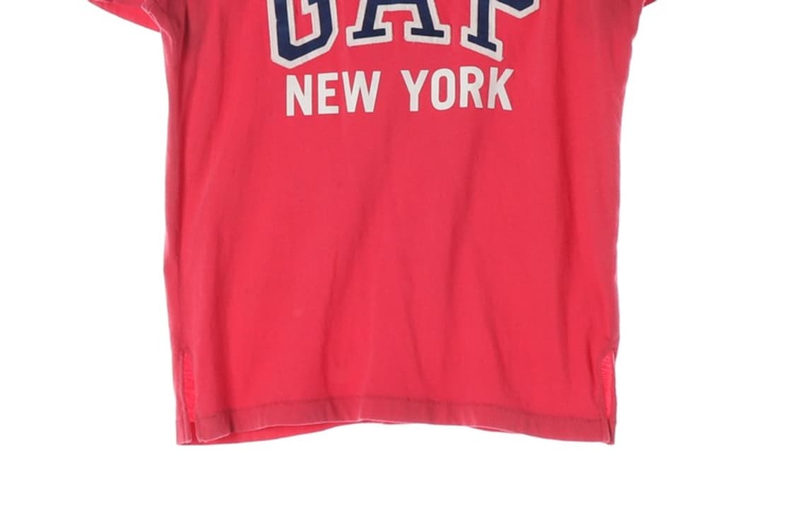 GAP 뉴욕 아치 로고 코랄 반팔티 XS 상품이미지4