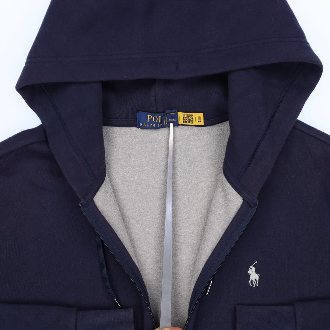 [M] QR신형 폴로 랄프로렌 네이비 스몰포니 후드 집업 N7084 상품이미지6