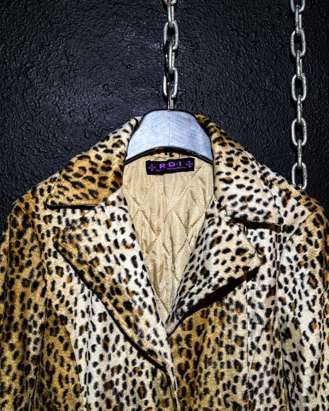 R.D.I – Leopard Pattern Long Coat 갸루코트 상품이미지3
