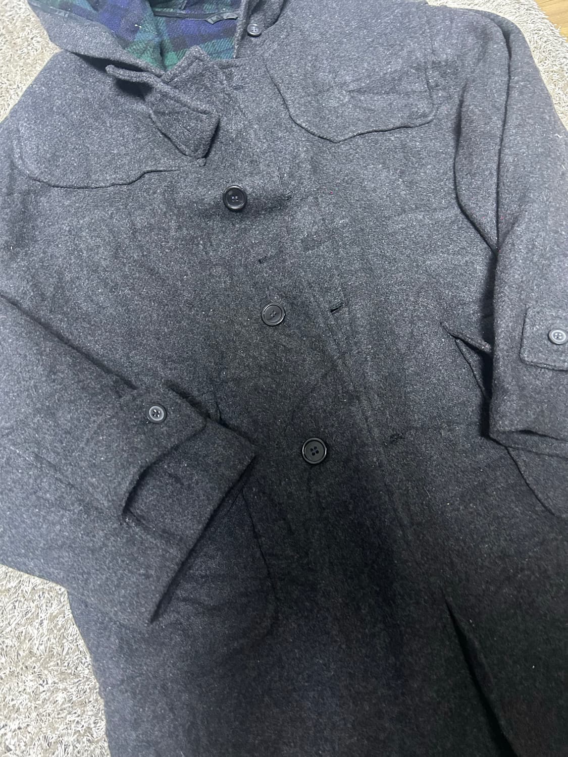 일본판 더플코트 사이즈 105~110 상품이미지2