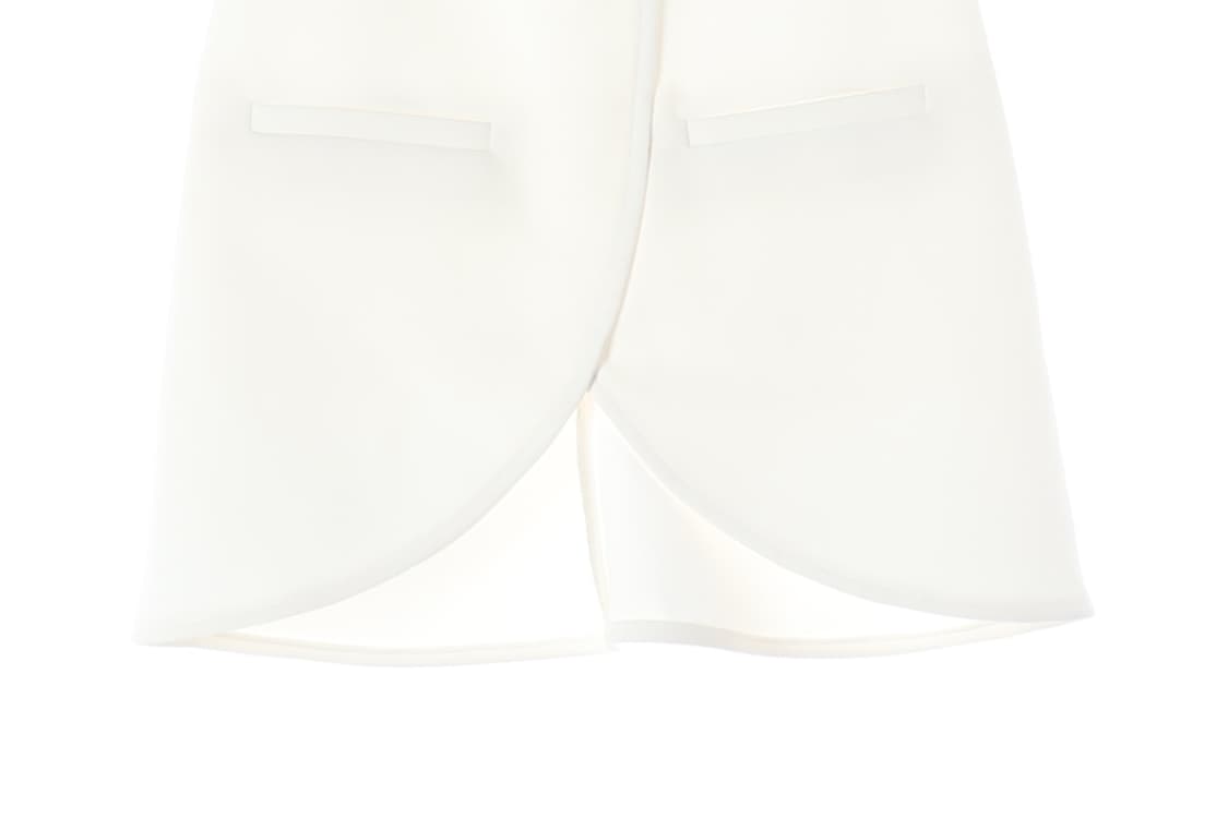 꾸레쥬 23SS 화이트 일립스 버클 스트랩 나시 미니 원피스
 상품이미지5