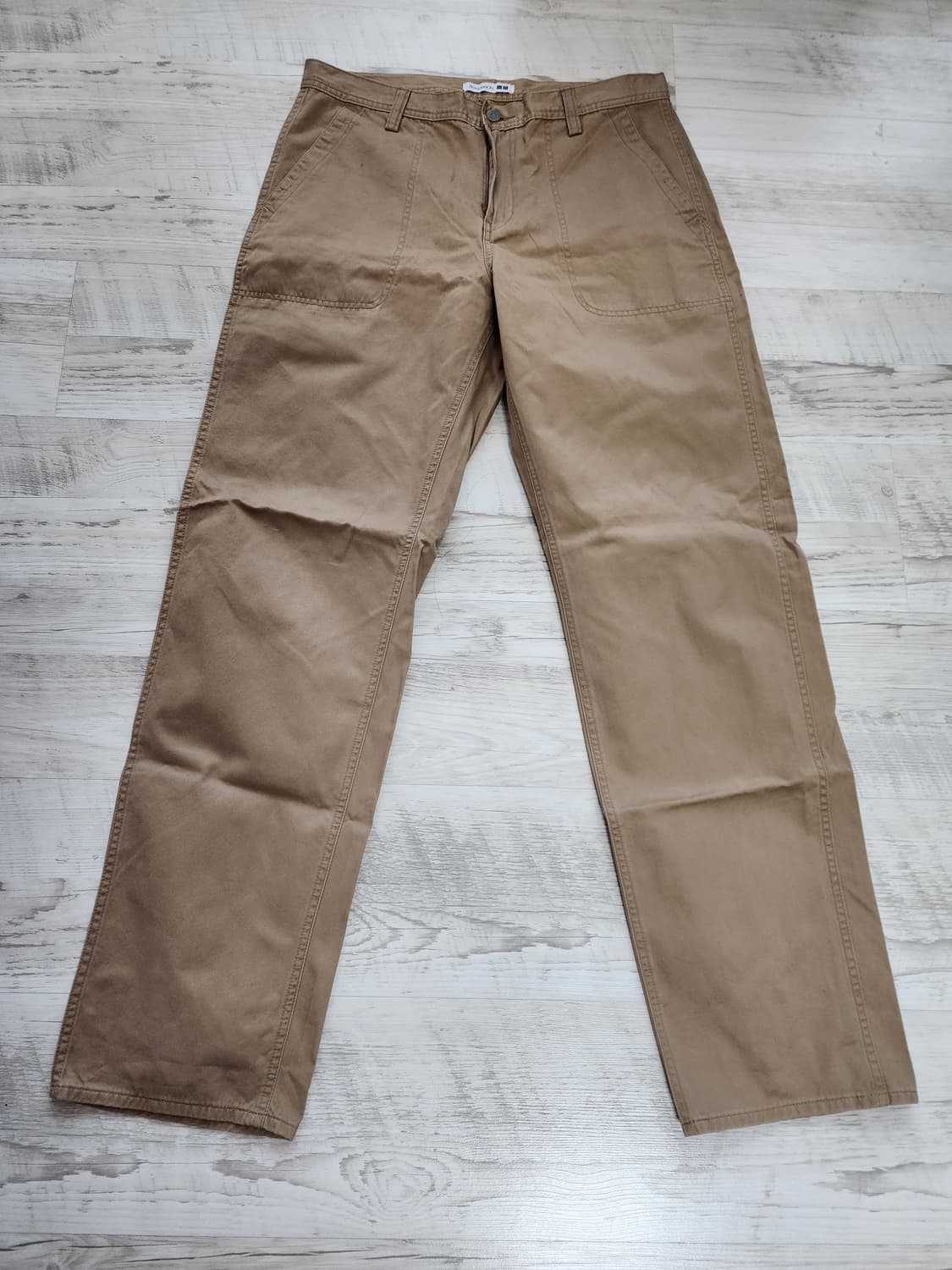 UNIQLO 유니클로 JWA 퍼티그 팬츠 팜 34인치 JW앤더슨 면 바지 상품이미지1