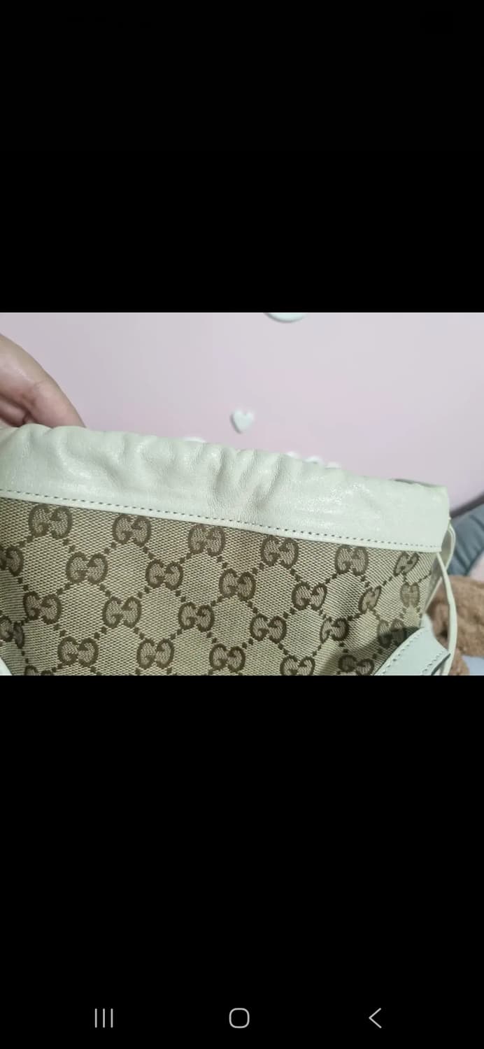 구찌 홀스빗 수프림 화이트 버킷백 상품이미지5