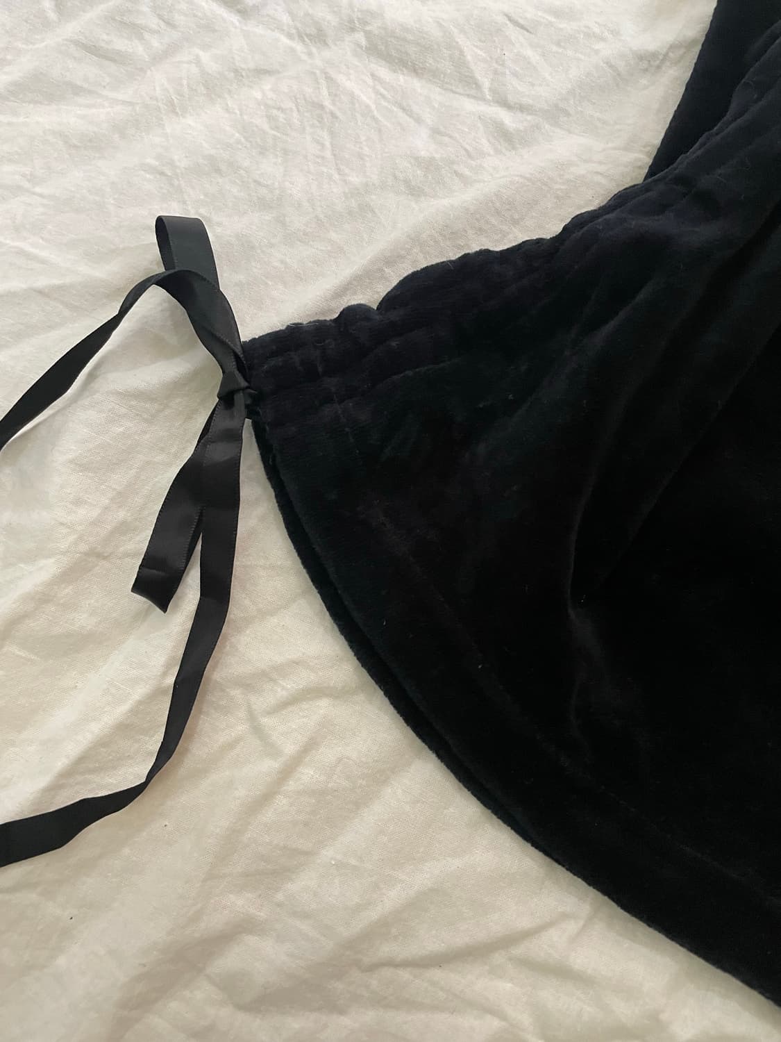  LAZY DAISY 스터드 벨벳 튜브탑 (y2k) 상품이미지2