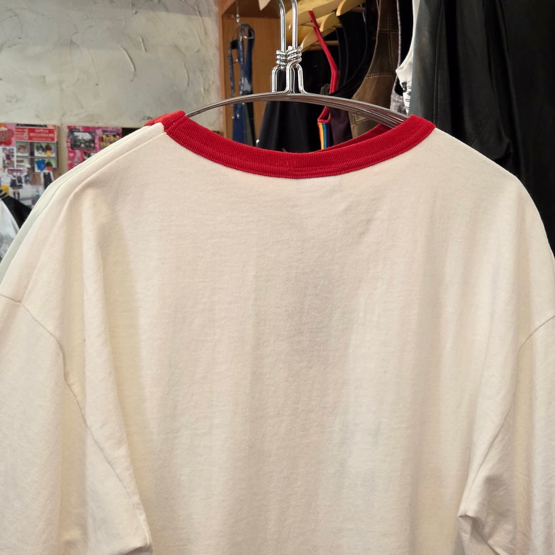 마제스틱 00s 레드 링거 반팔 상품이미지5