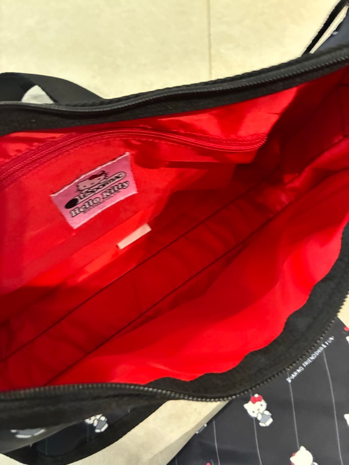 레스포삭 +키티콜라보 가방(파우치포함) 상품이미지4