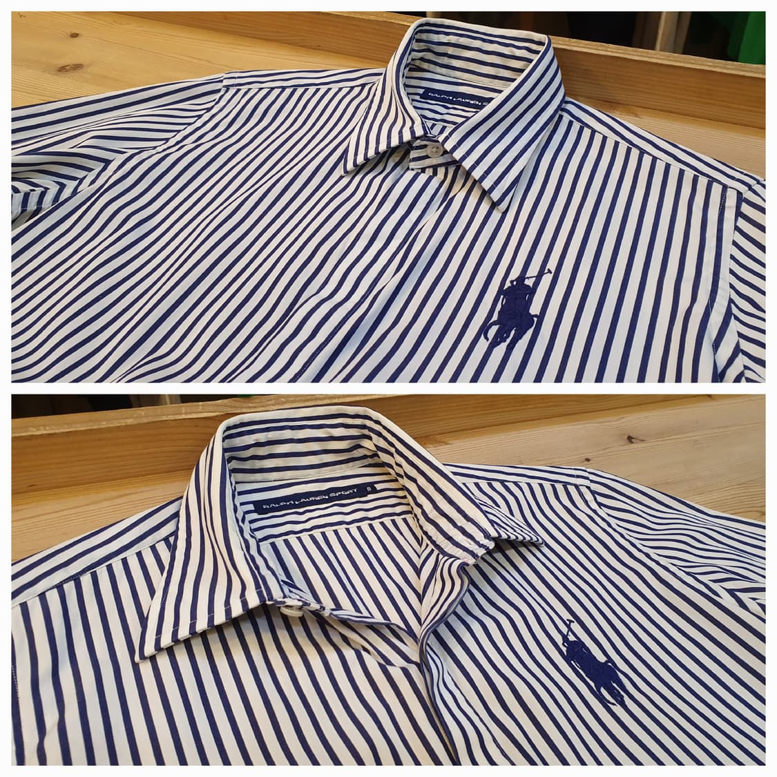 66.폴로 빅포니 스트라이프 셔츠  상품이미지3