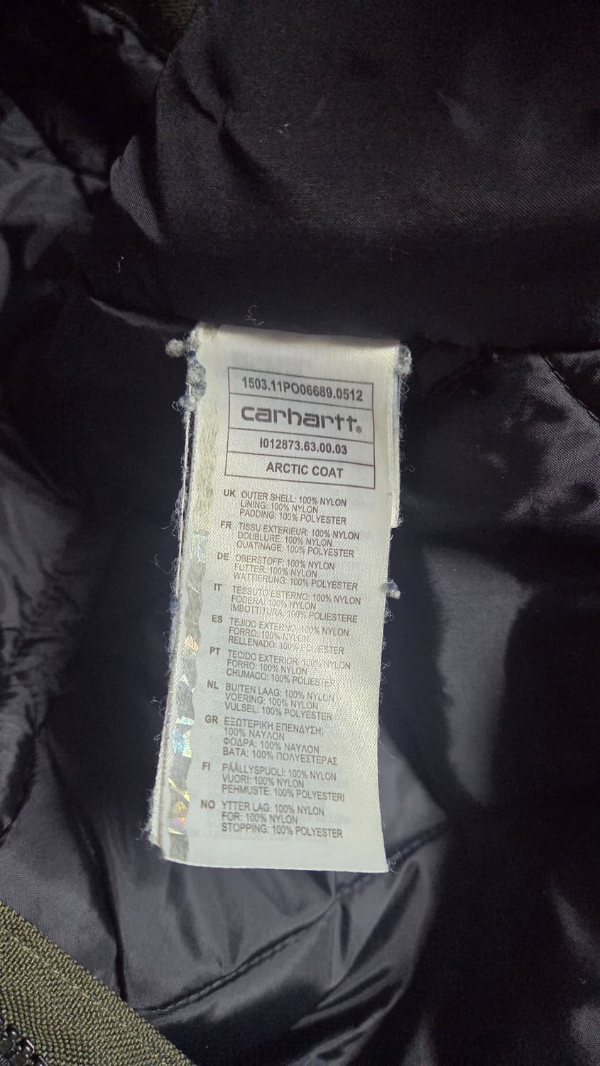 칼하트 아크틱 코트 상품이미지4