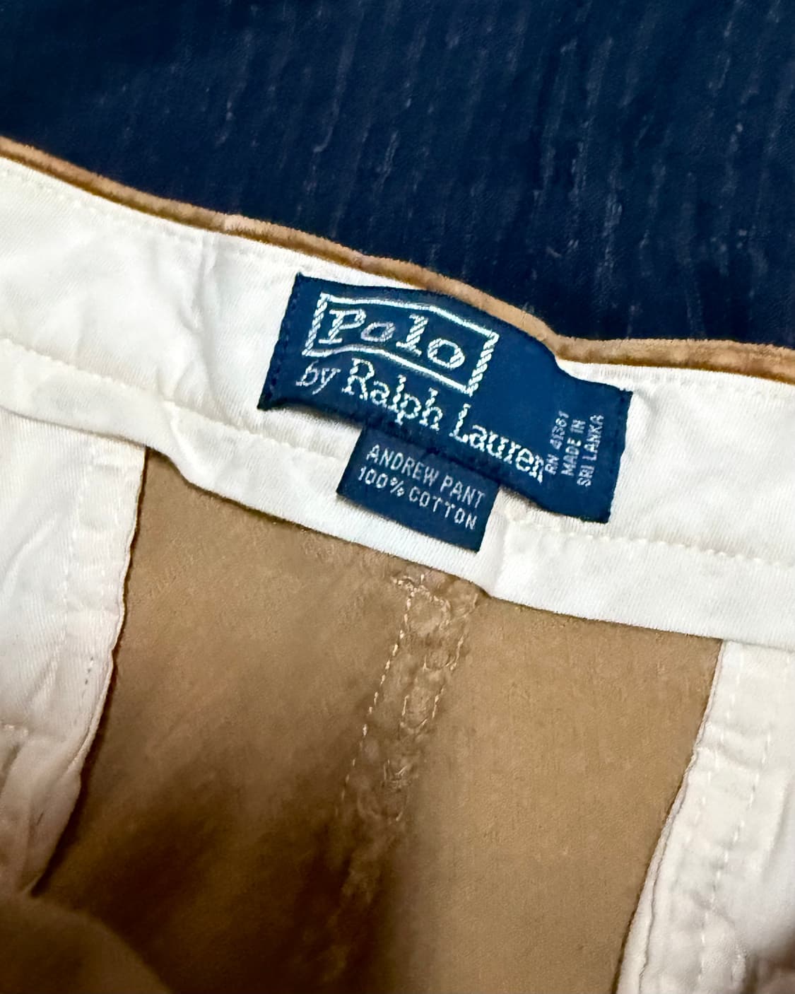 90‘s 폴로 랄프로렌 투턱 코듀로이 앤드류 팬츠 32 상품이미지4