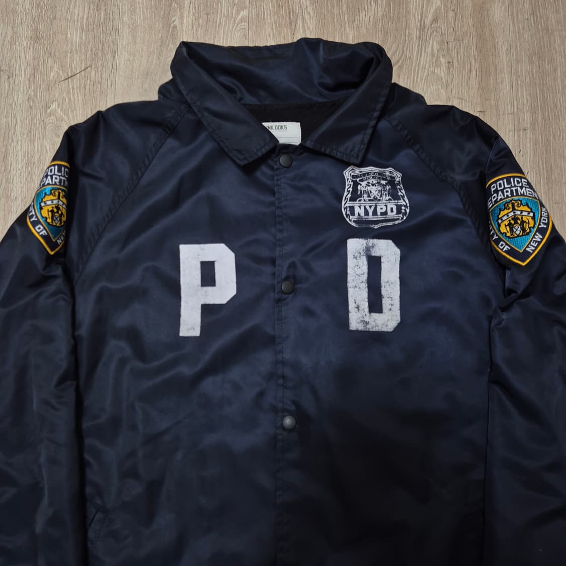 유니룩스 올드스쿨 멀티 패치 바시티 코치자켓 XL(105) 상품이미지2