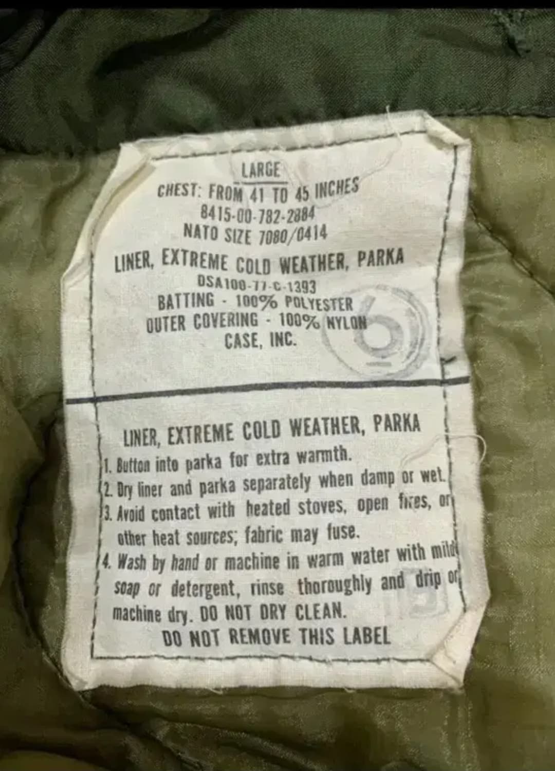 오리지널 m65 피시테일 개파카 상품이미지4