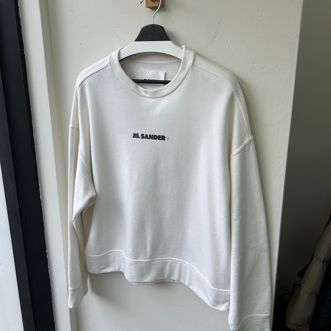 15737 - 질 샌더 로고 스웨트셔츠 내츄럴 상품이미지2