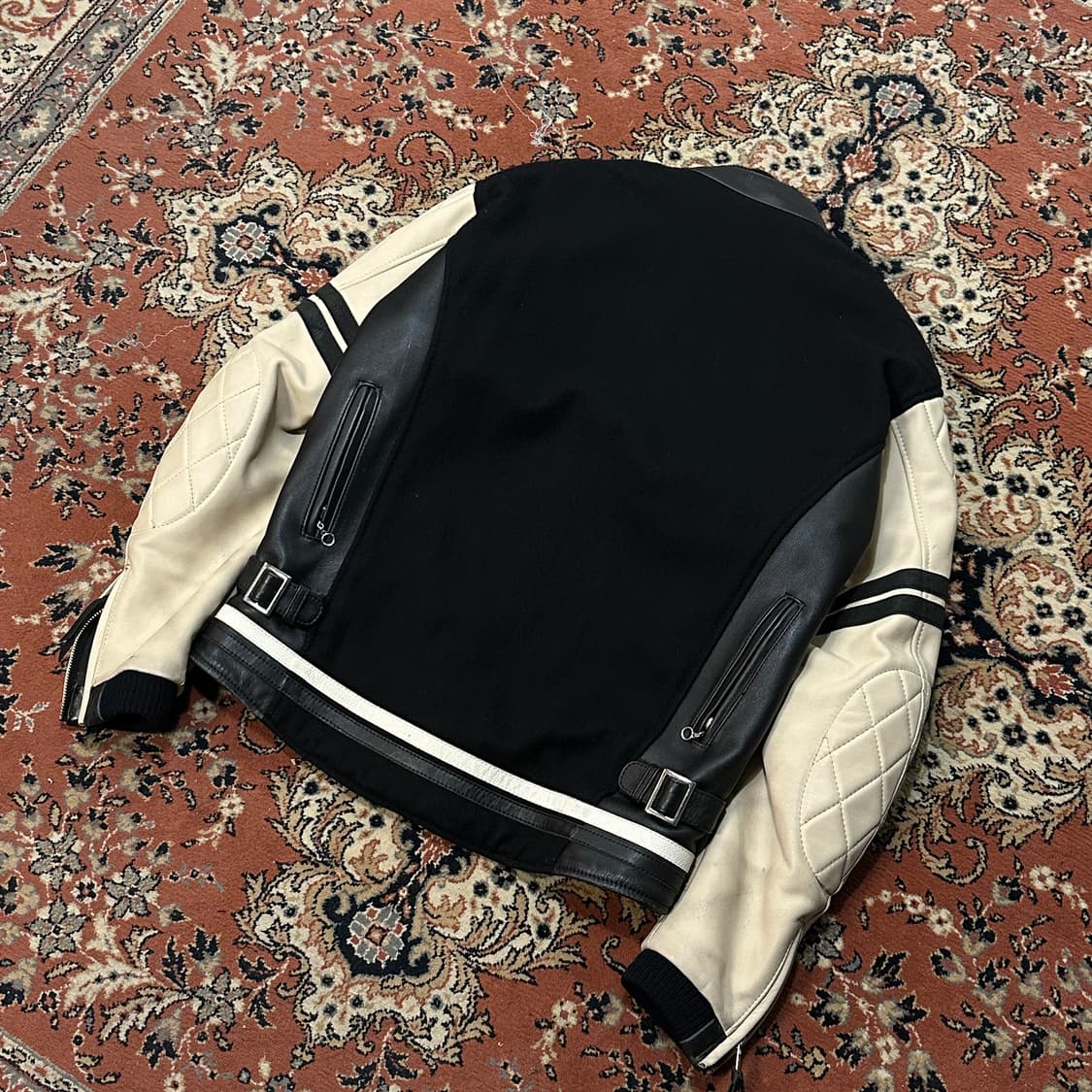 GREEDY 그리디 재팬 소가죽 라이더 자켓 (L) 상품이미지4