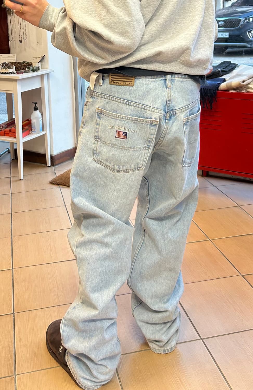 00‘s 폴로진스 데님팬츠 34in 상품이미지1