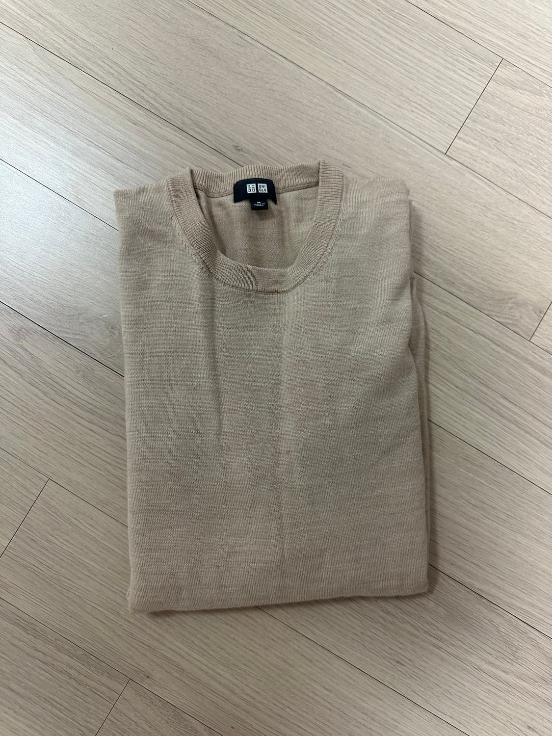 유니클로 메리노크루넥스웨터(EFM) M 상품이미지6