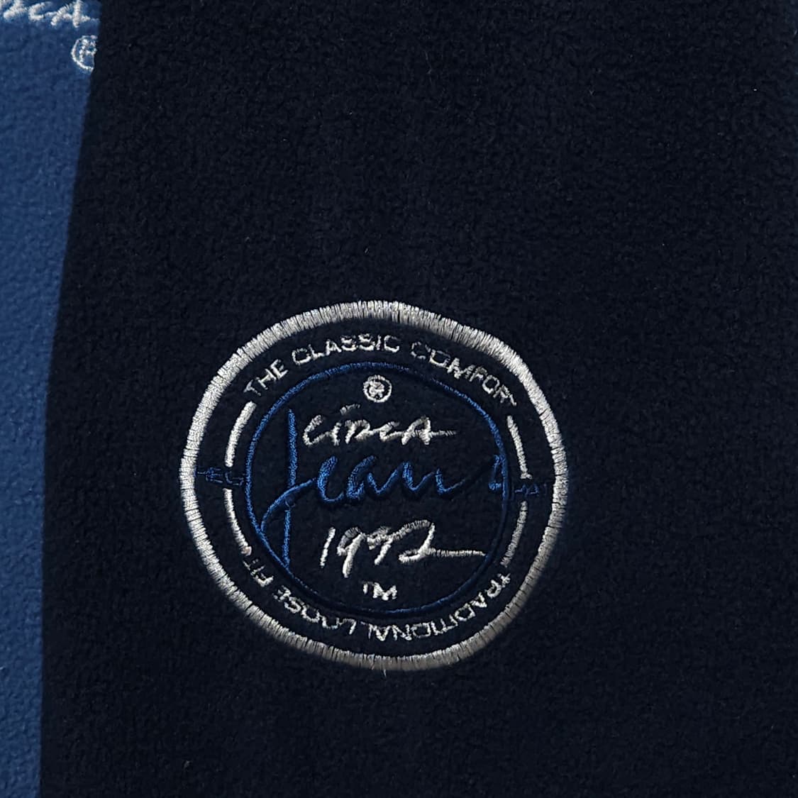 [105]FUBU 후부 1990년대 후리스 후드 집업 블루 네이비 상품이미지4