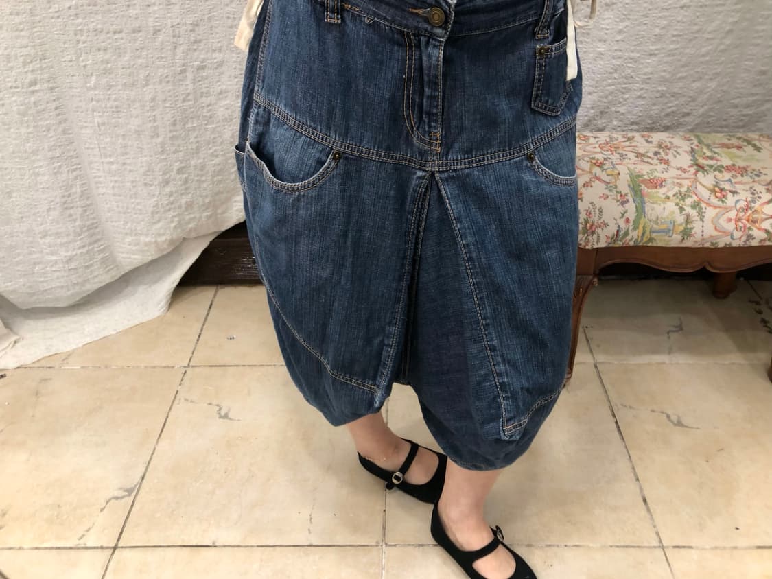 Balloon curve jeans 상품이미지1