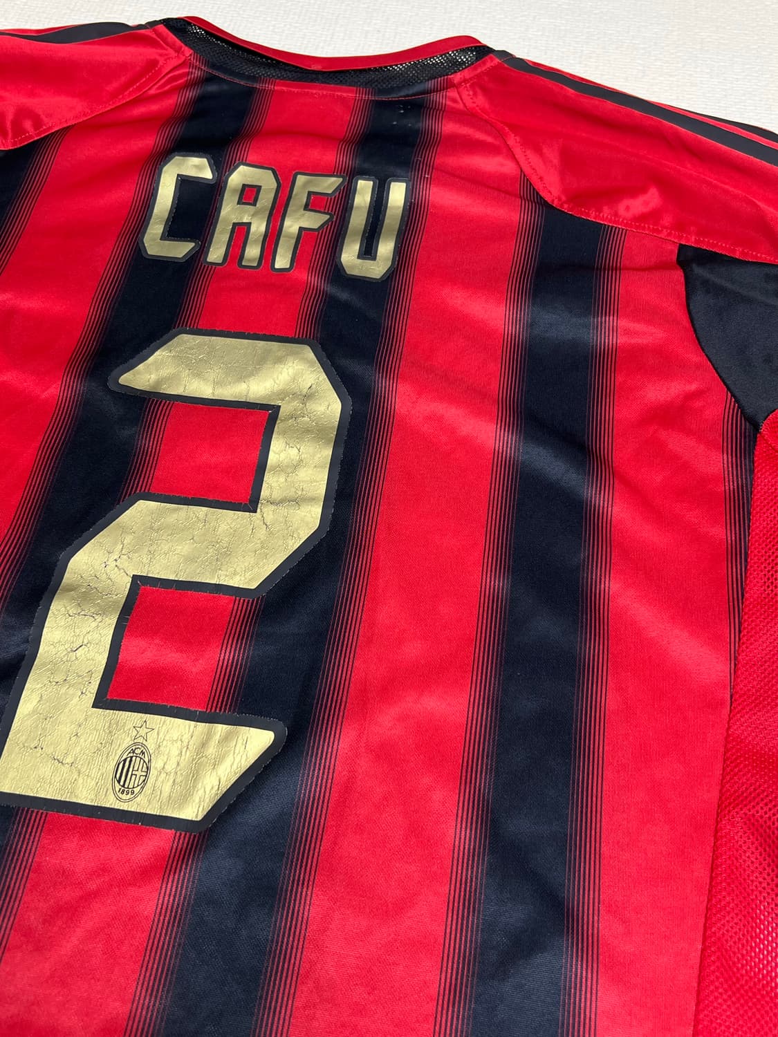 04/05 아디다스 AC밀란 홈 카푸마킹 롱슬리브 XL사이즈 상품이미지7