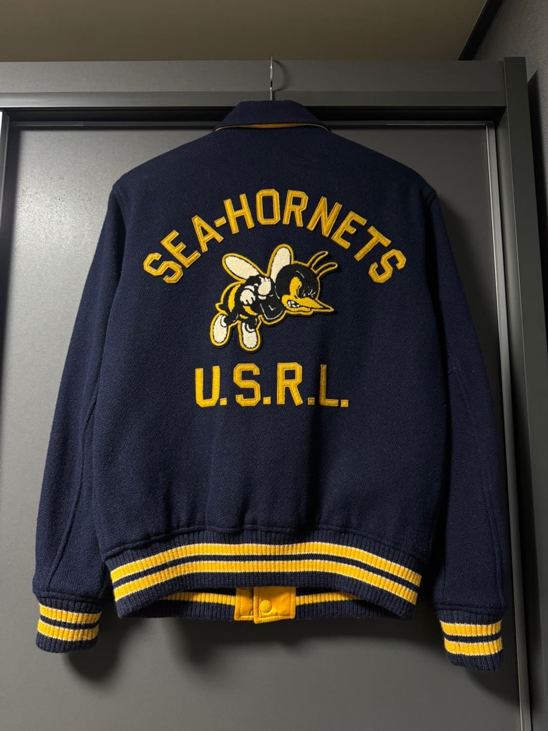 폴로 랄프로렌 리버시블 트윈 새틴 바시티 자켓 (S) 상품이미지2