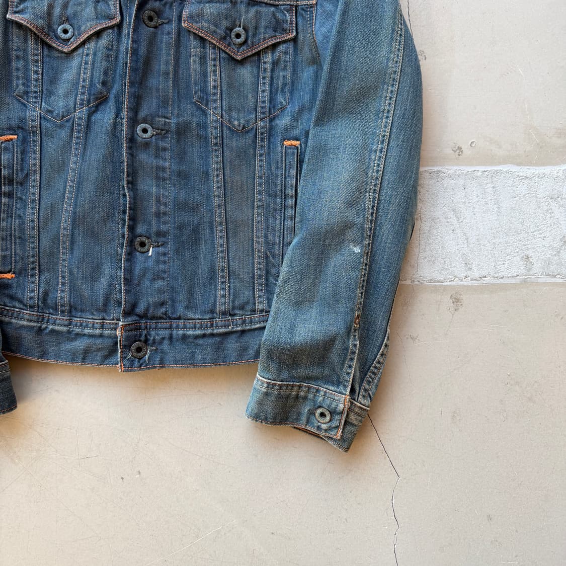 폴로 진스 페이드 웨스턴 데님 자켓 상품이미지3