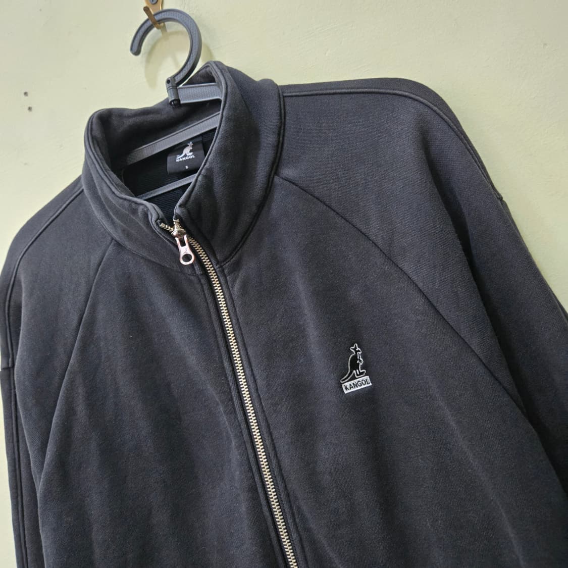 [90] 캉골 집업 스웻 자켓 (블랙) 상품이미지2