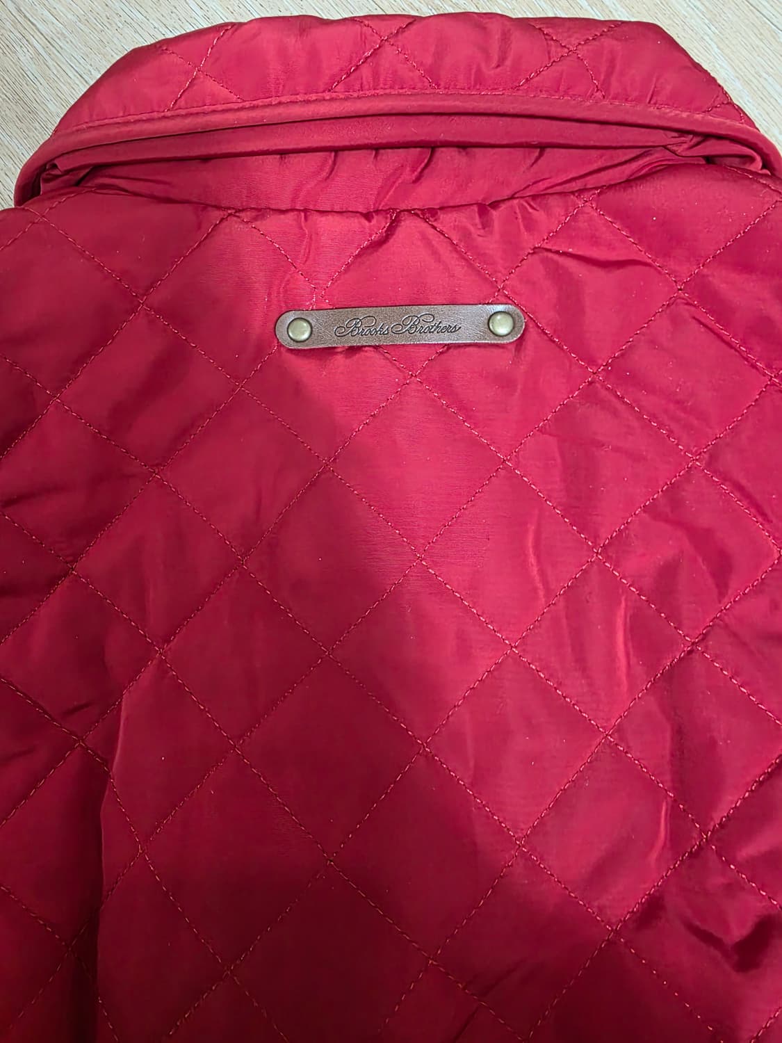 브룩스브라더스 구스다운 크레스트 로고 퀼팅 베스트 상품이미지7