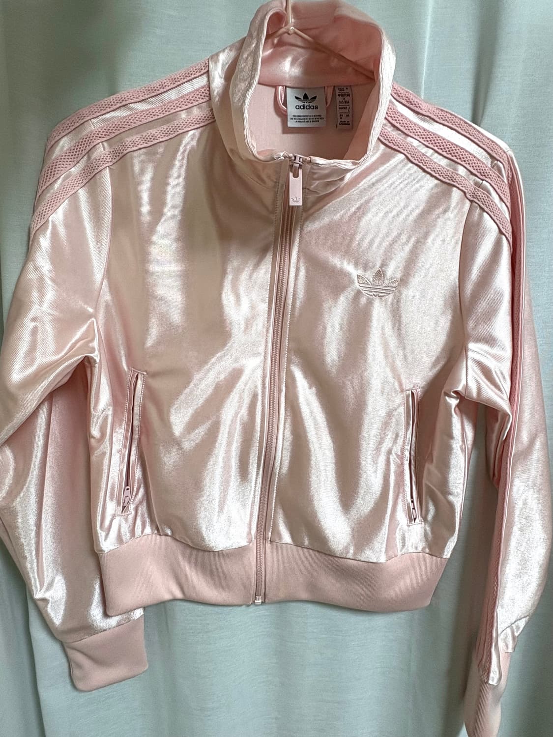 (새상품)아디다스 트랙탑 져지 샌디핑크 m 상품이미지2