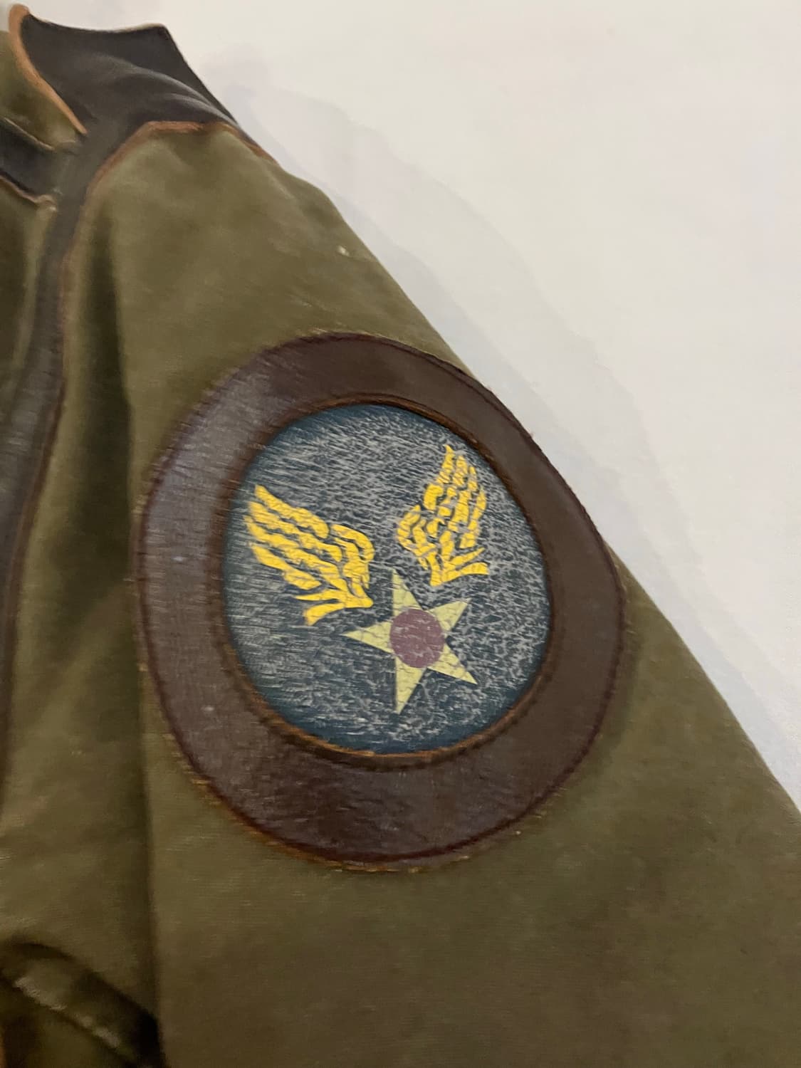 아비렉스 B-3 워호크 페인팅 무스탕 자켓 상품이미지6