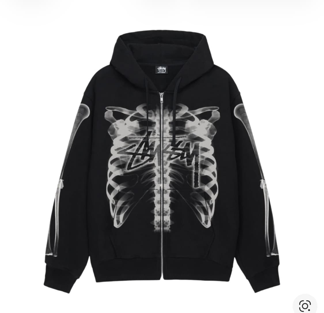 (새상품)스투시 후드집업 립케이지 상품이미지3