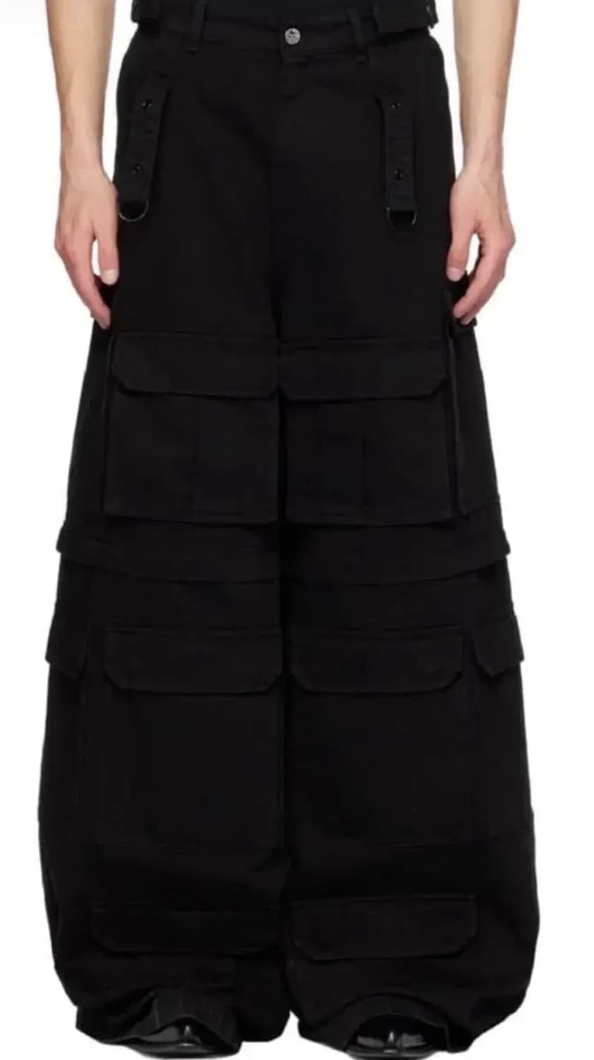 베트멍 와이드 멀티 포켓 카고 팬츠 상품이미지2