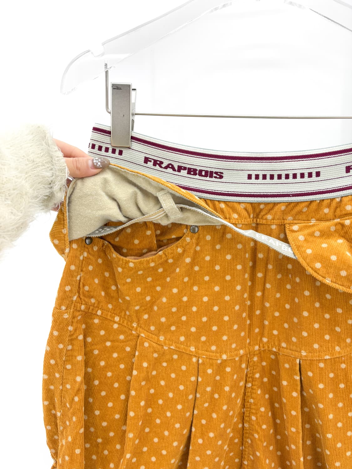 FRAPBOIS 코듀로이 도트 하프팬츠 상품이미지5