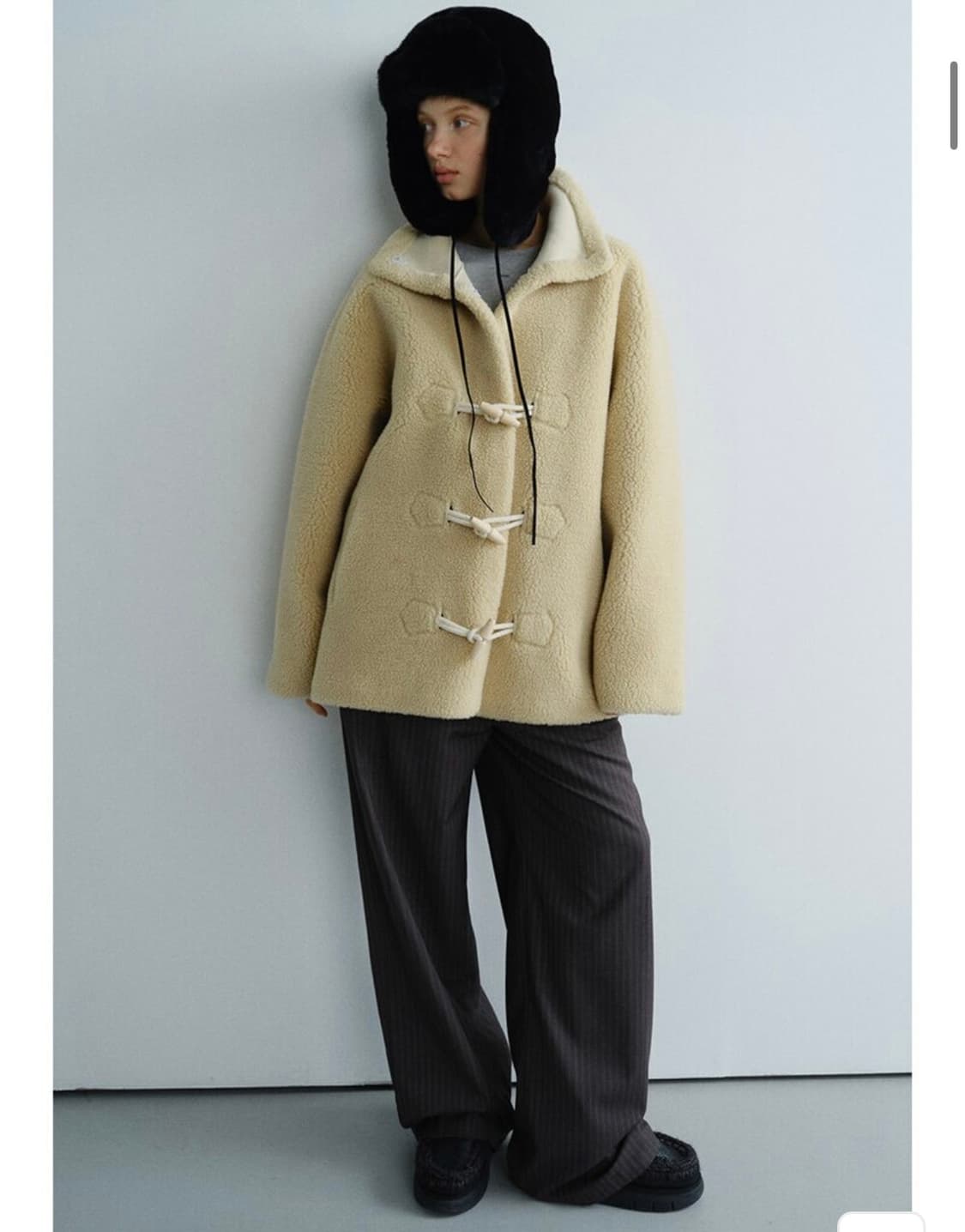 엔오르 EN OR 리버서블 무스탕 상품이미지2