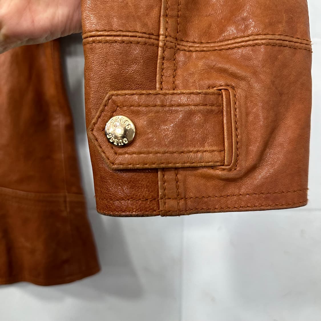 게스 양가죽 자켓 상품이미지7