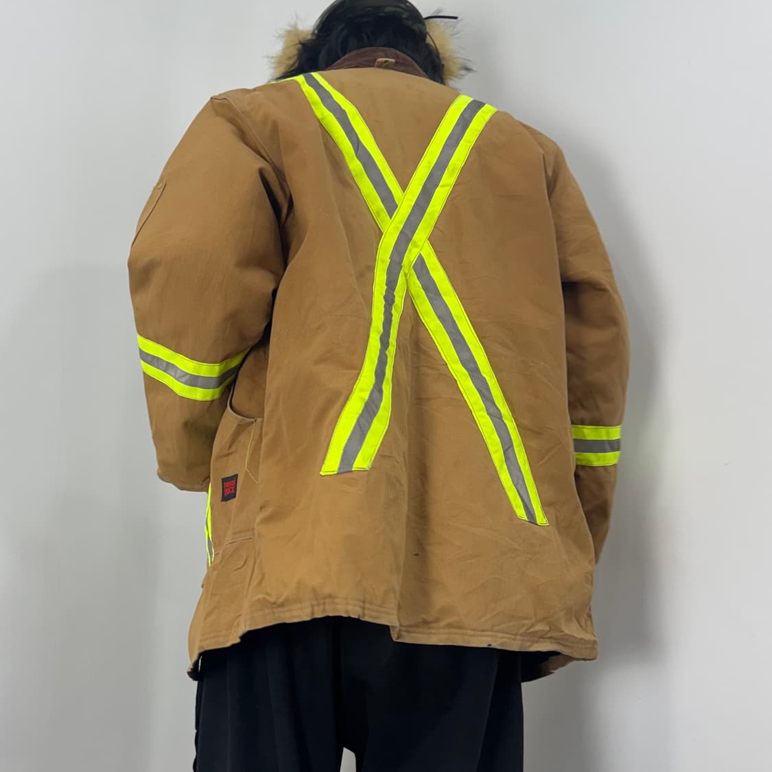 Vtg Fire Man Work Jacket 상품이미지4