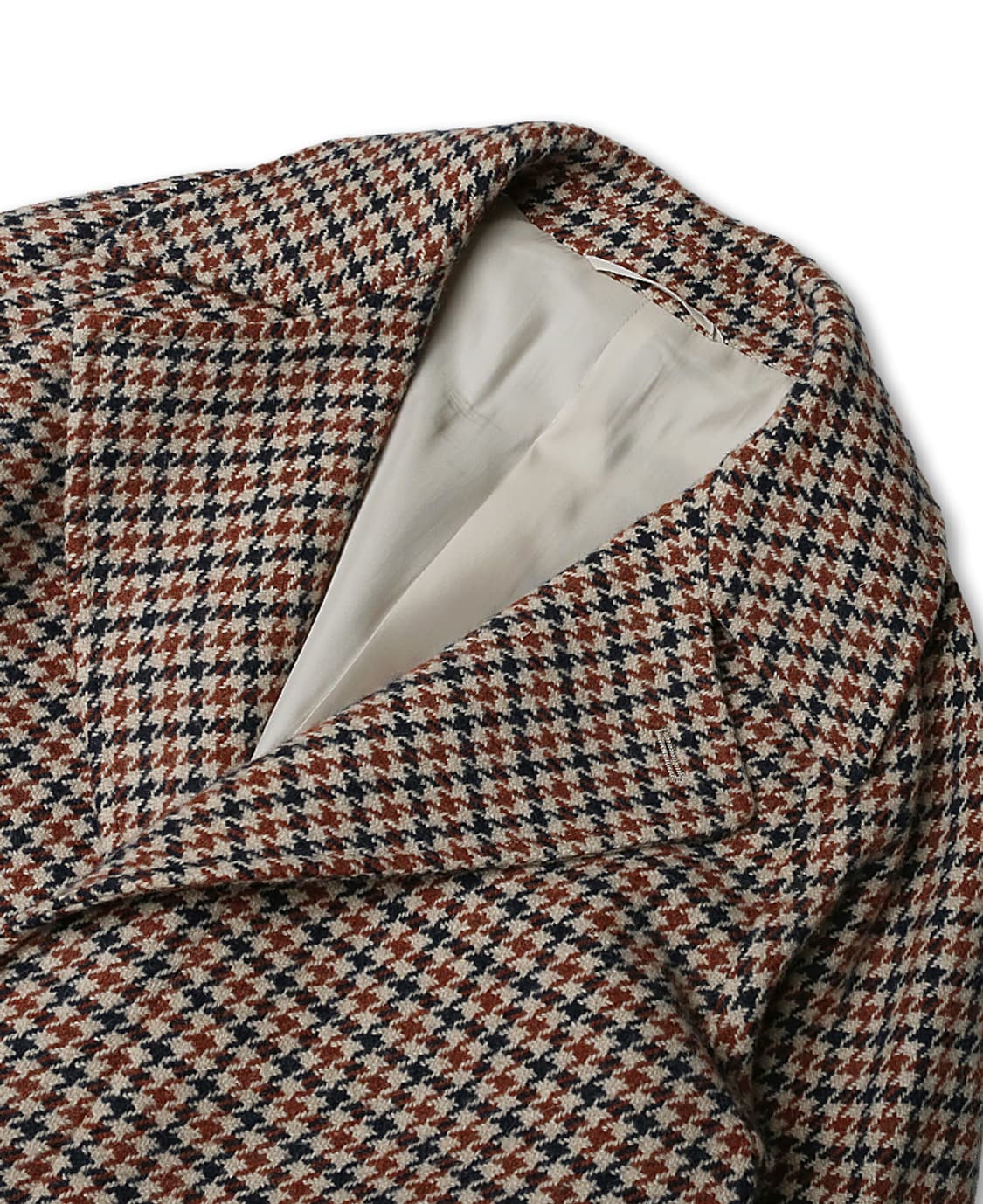 에토네 [Etonne] 하운드 투스 체크 레글런 벨티드 코트 상품이미지2