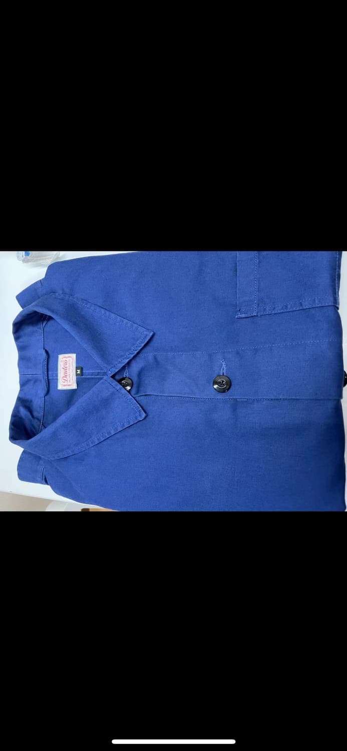 듀테로 헐리우드 프렌치 워크자켓 인디고 블루  버전2 상품이미지1