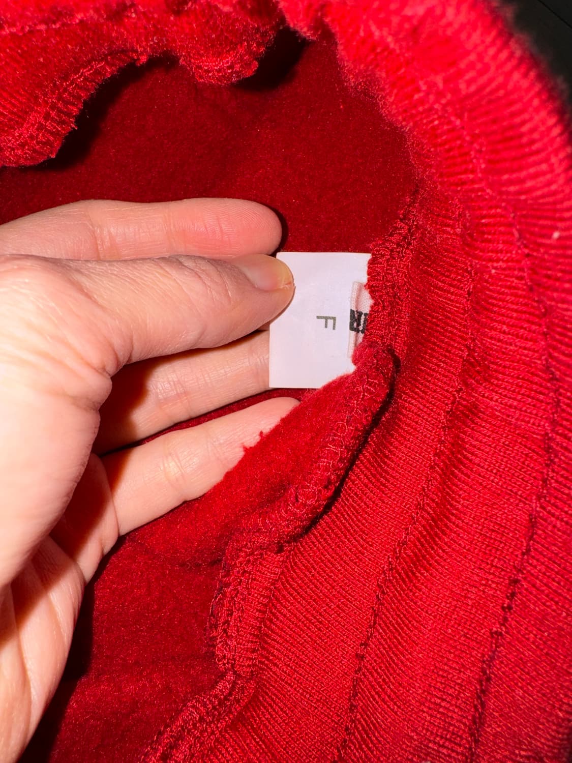 서울베이스드 빅보이 스웨트 팬츠 레드 F 상품이미지4