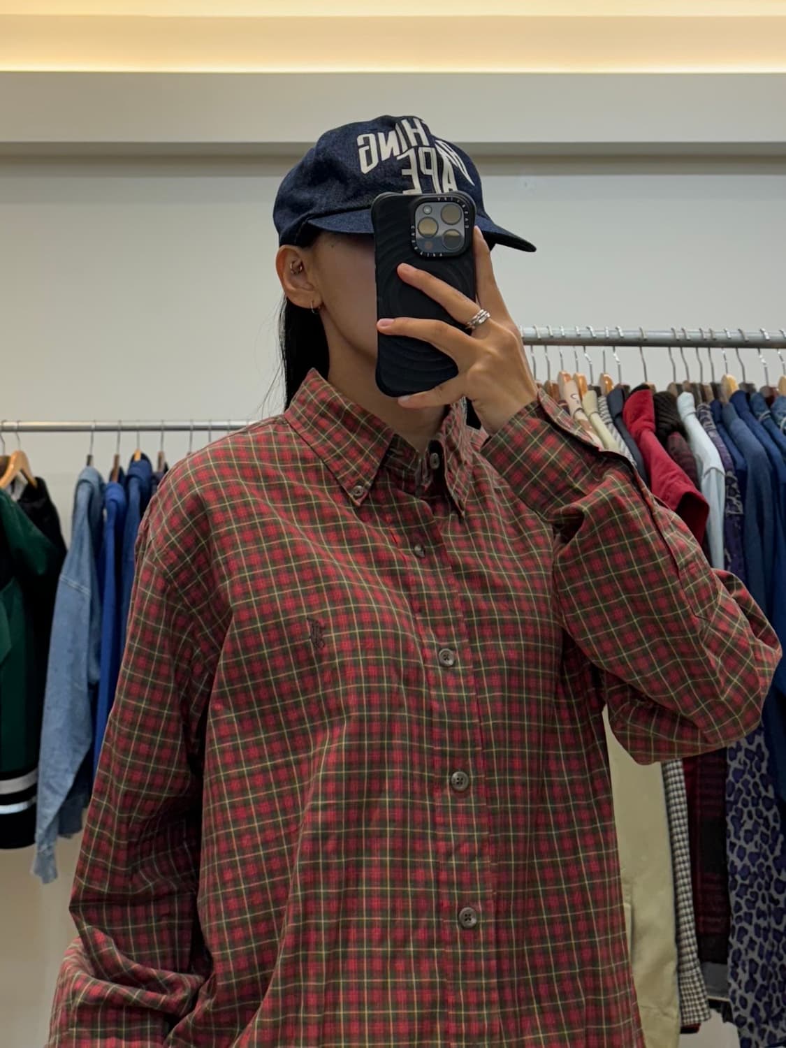 폴로 랄프로렌 타탄 체크셔츠 상품이미지7