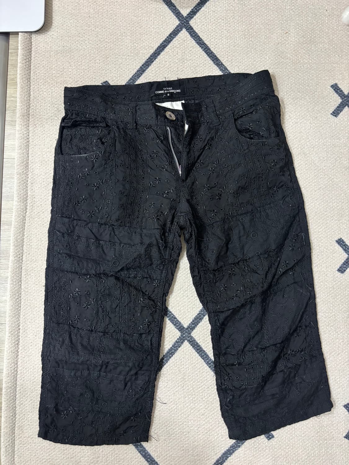 COMME des GARÇONS tricot cropped pants 상품이미지1