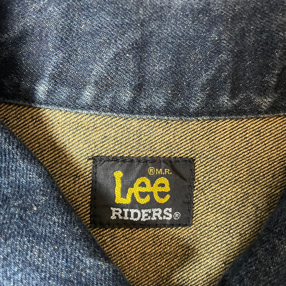 LEE x ROSSO 빈티지 인디고 데님 트러커 자켓 XL 상품이미지4