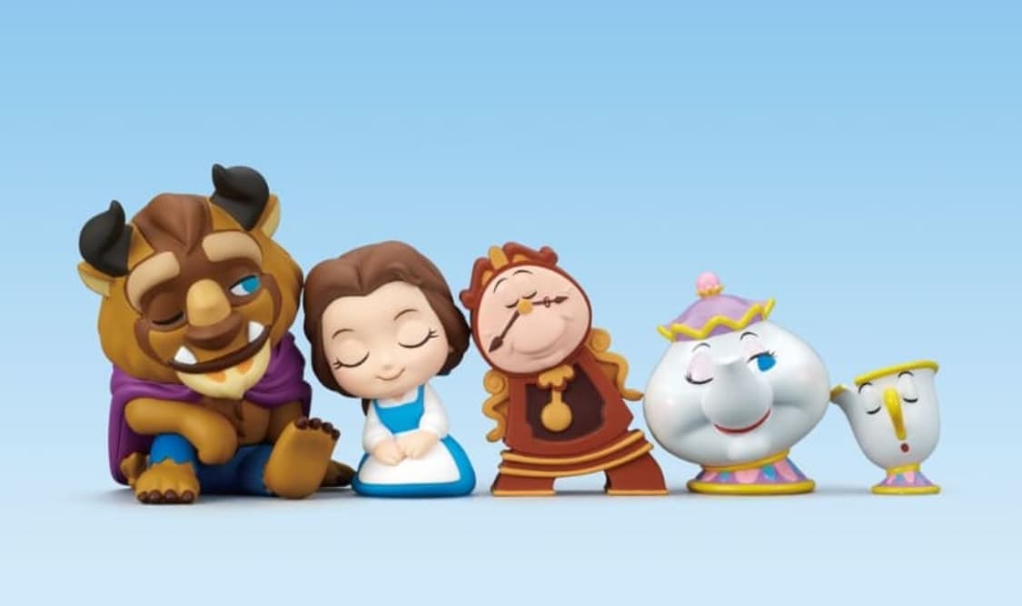 미녀와야수 어깨쿵2 가챠 피규어 상품이미지2