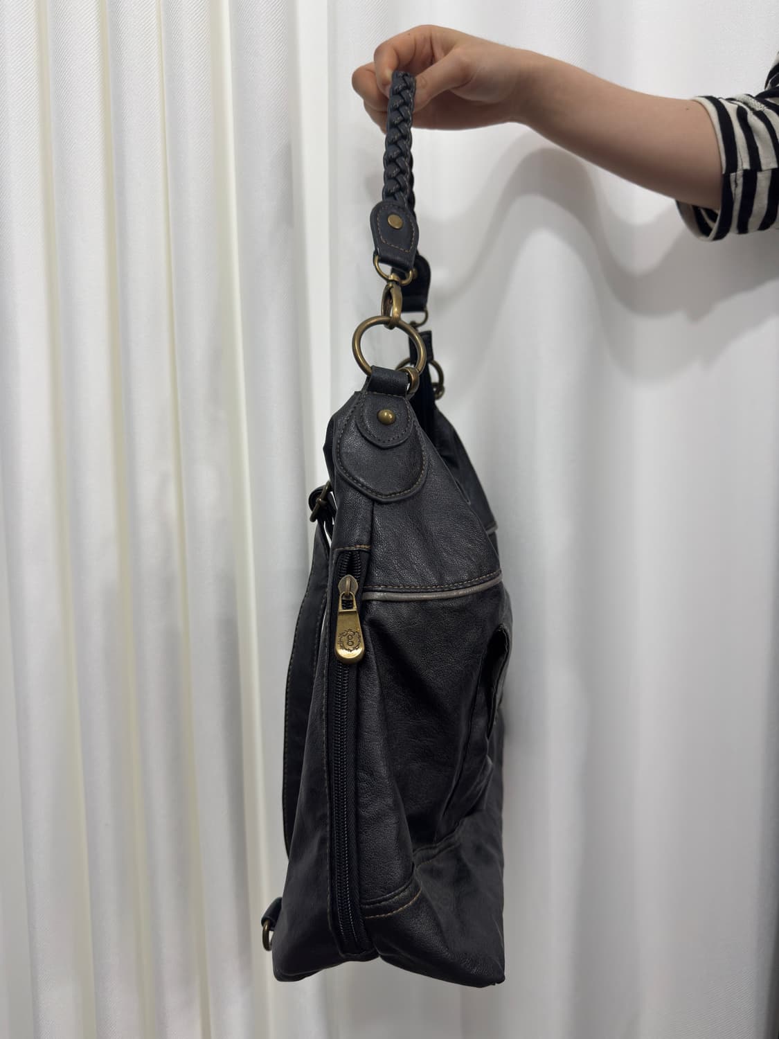 leather design shoulderbag 상품이미지3
