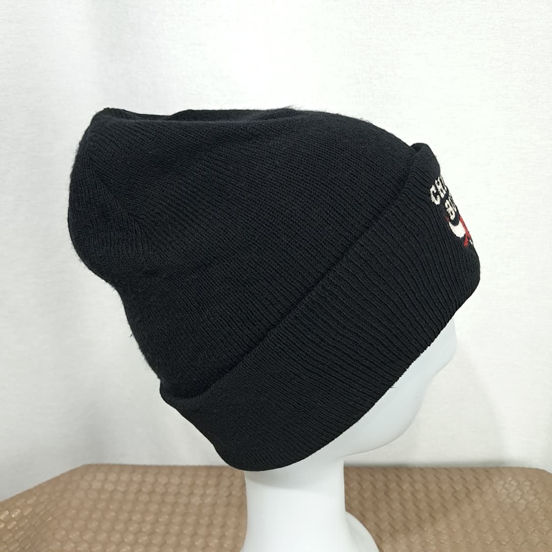 빈티지 불스 로고 니트 비니 P2006 상품이미지3