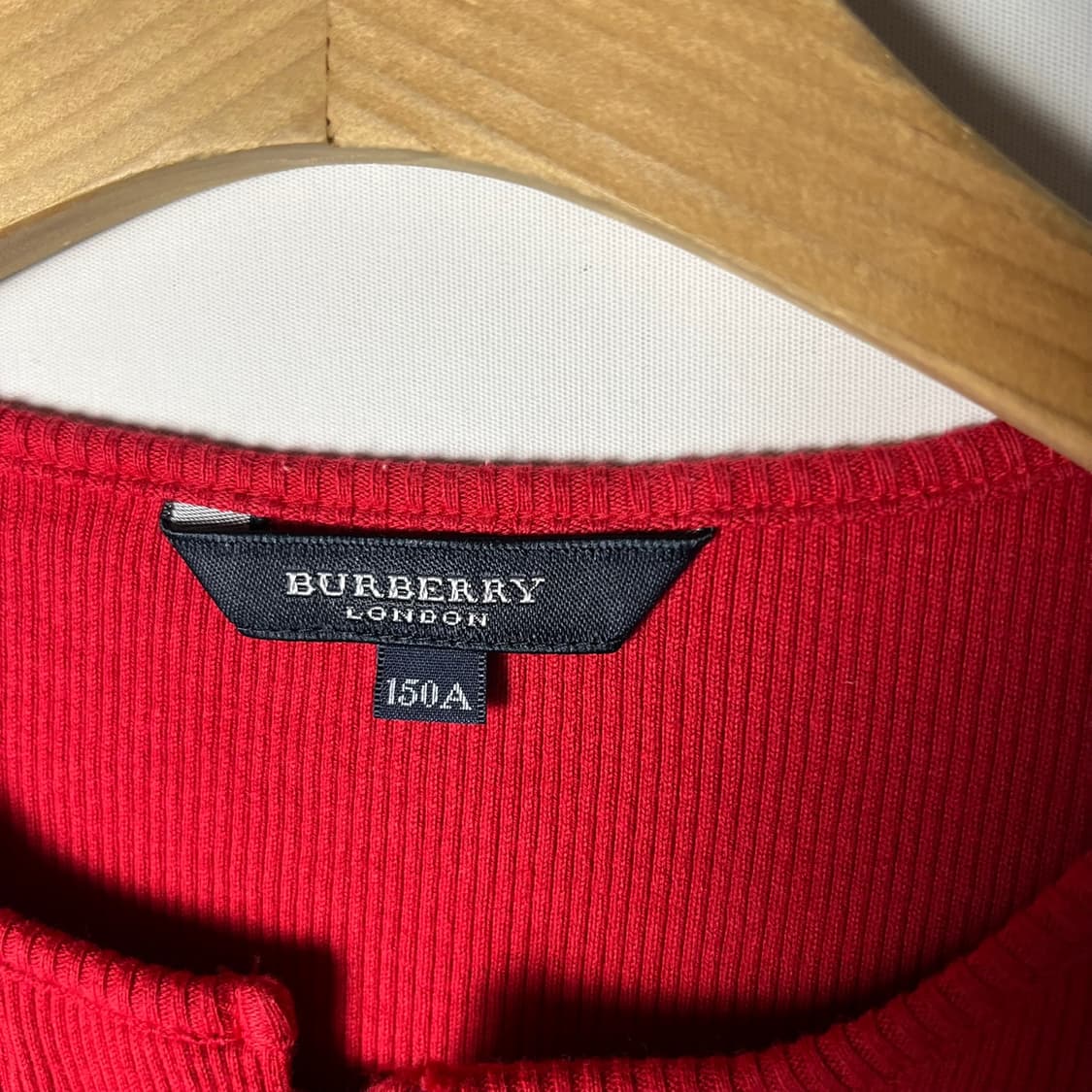 [Burberry] 버버리 블루라벨 체크 아일렛 티셔츠 상품이미지4
