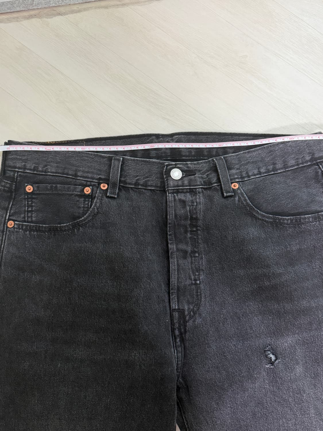 리바이스 501 흑청 ( 34,32) 상품이미지4