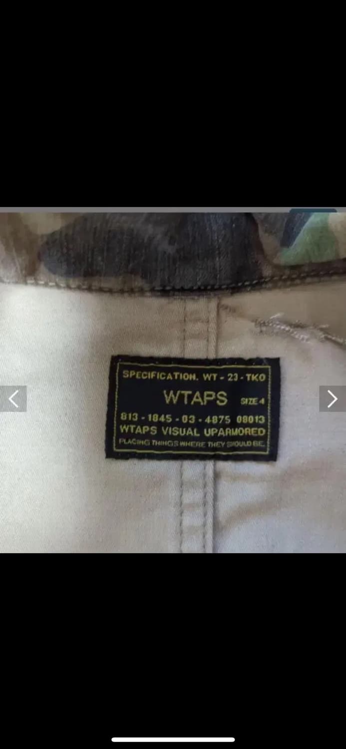 XL 더블탭스 카모 정글 셔츠 버즈 상품이미지2