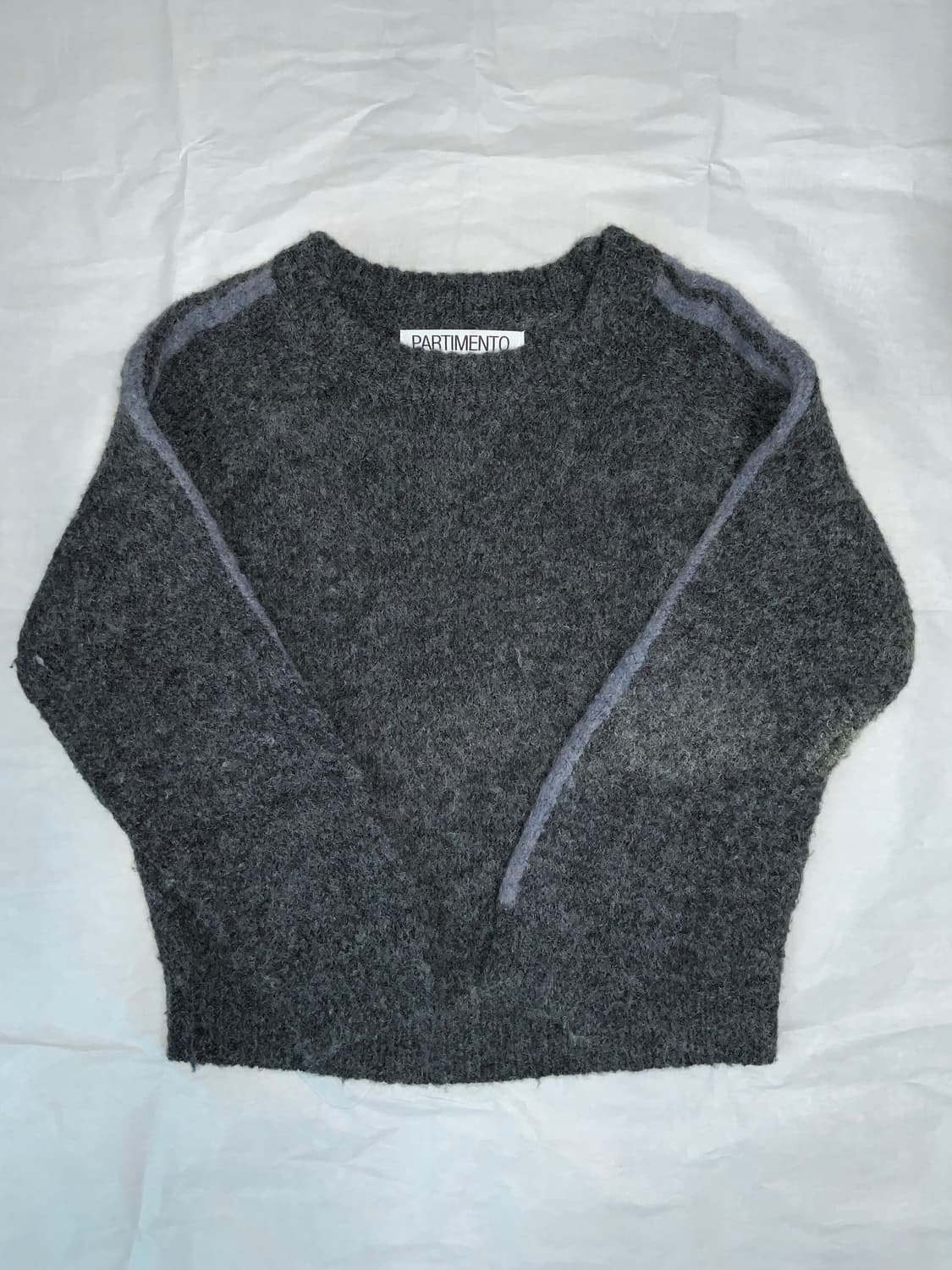 파르티멘토 니트 스웨터 차콜 상품이미지2
