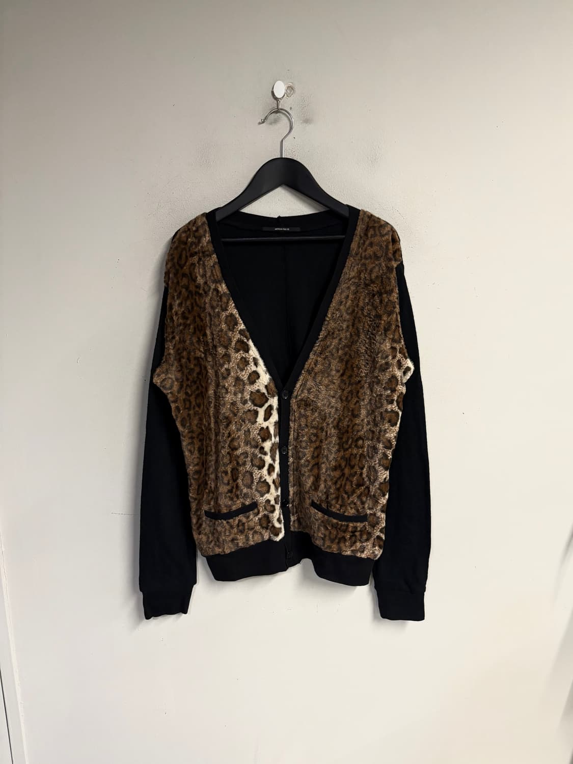 AMERICAN RAG leopard knit cardigan  상품이미지1