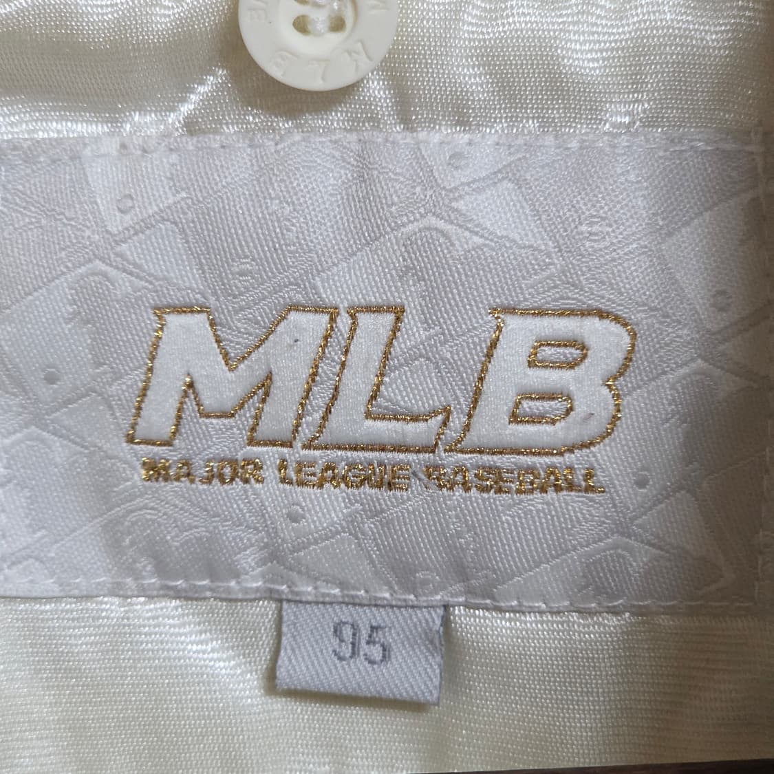 엠엘비 시카고 아이보리 바시티 자켓 상품이미지8