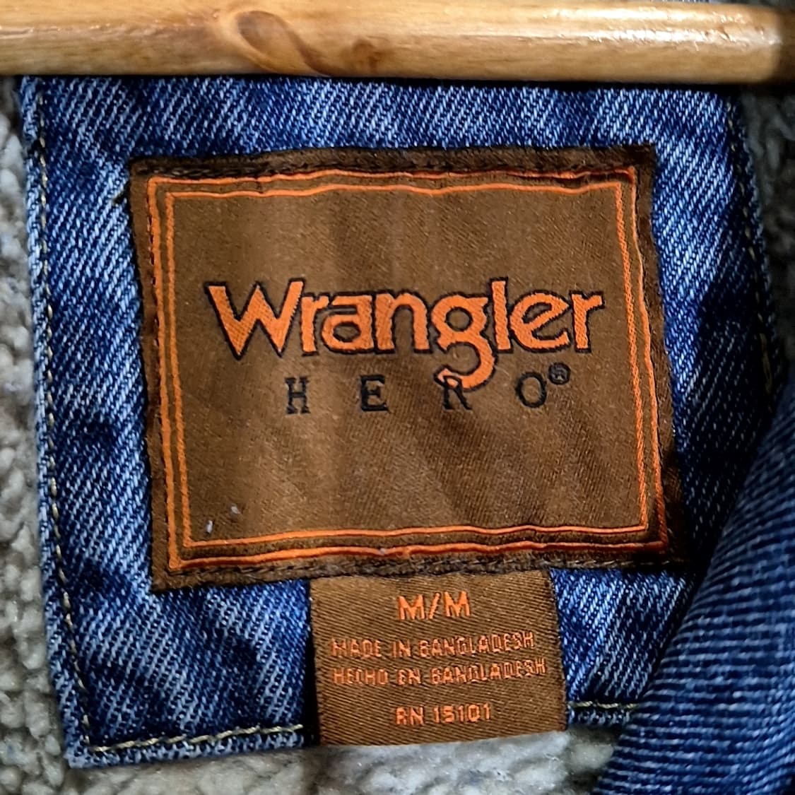 Wrangler 랭글러 쉐르파 데님 워크 자켓 상품이미지6